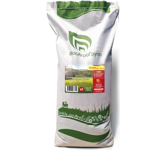 Изображение товара Сенокосно-пастбищная травосмесь МосАгроГрупп комби 19.99 кг МАВИК200012