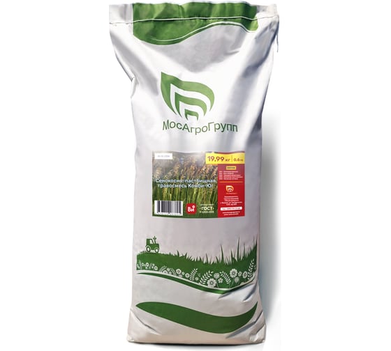 Изображение товара Сенокосно-пастбищная травосмесь МосАгроГрупп комби - юг 19.99 кг МАВИК200013