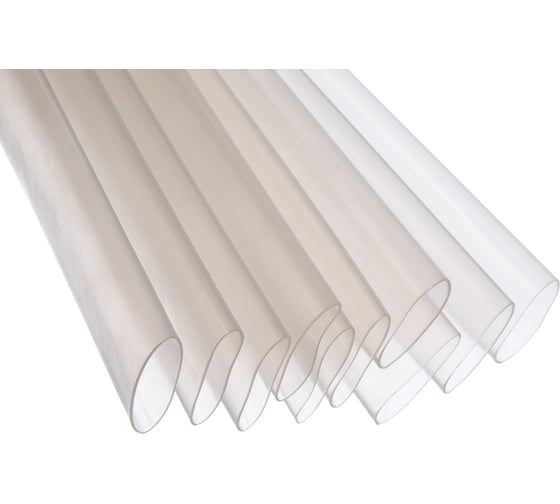 Изображение товара Трубка термоусадочная ТТК-3:1-30/10 прозрачная 1 м КВТ 61209