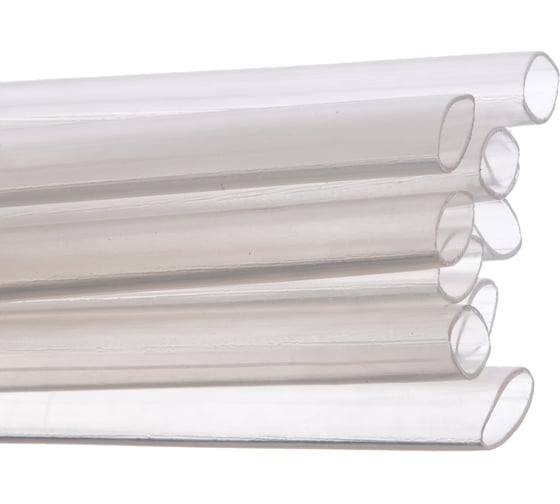 Изображение товара Термоусадочная клеевая трубка КВТ, ТТК-3:1-12/4 прозрачная 59686