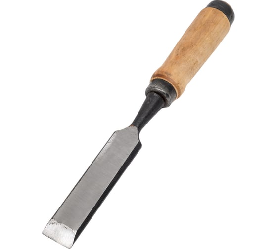 Изображение товара Стамеска-долото Арефино Инструмент горячая штамповка, с деревянной ручкой, 25 мм С223