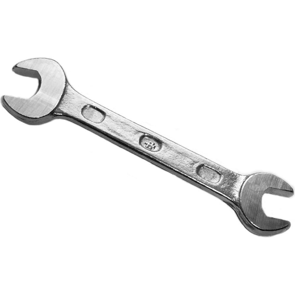 Изображение товара Двусторонний рожковый гаечный ключ Арефино 27x30 мм стальной цинкованный
