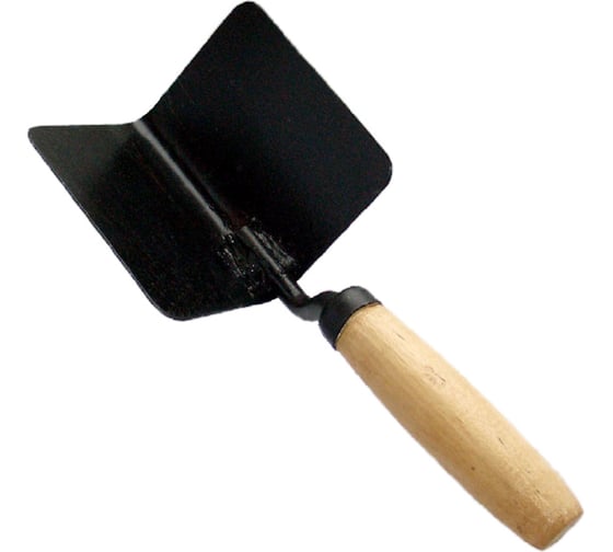 Изображение товара Угловая кельма для затирки внутренних углов Арефино Инструмент ЗУ-1 оксидированная С133