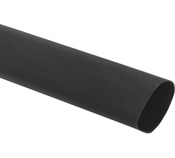 Изображение товара Клеевая термоусадочная трубка EKF ТУТк нг 32/8 черная в отрезках по 1м PROxima tut4-k32-b