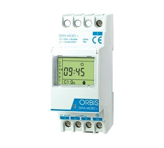 Изображение товара Реле времени цифровое Orbis DATA MICRO+ 1 канал OB172012N