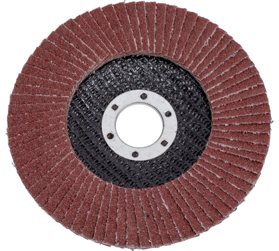 Изображение товара Круг лепестковый торцевой 125x22 мм, Р80, оксид алюминия Toolberg 2213290 Лк-00003389