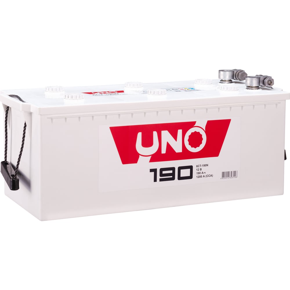 Аккумулятор UNO 6ст 190 N тип B, 1200 A CCA, 690132010