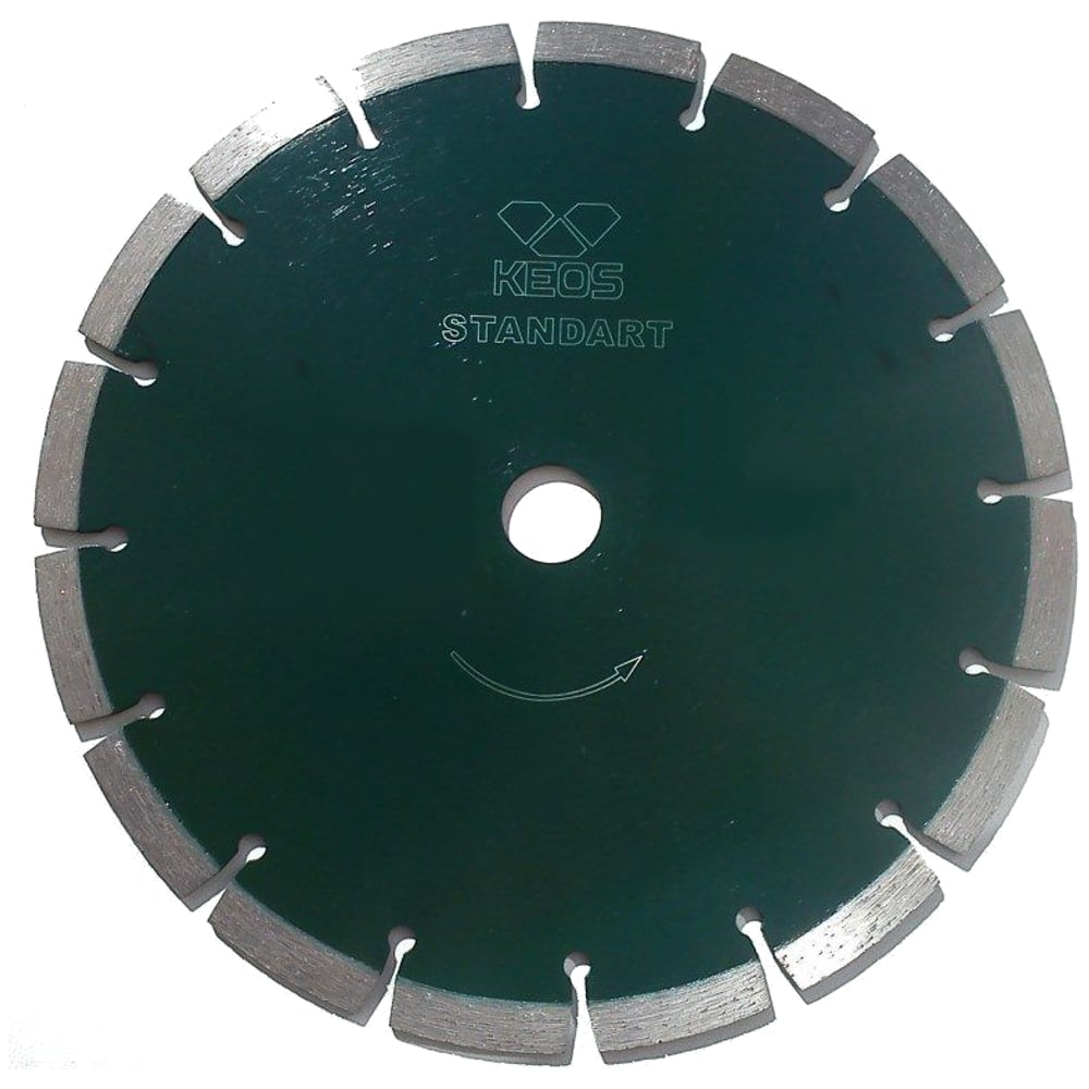 Сегментный алмазный диск по бетону KEOS алмазный диск для ушм по бетону dewalt