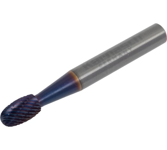 Изображение товара Бор-фреза твердосплавная форма E, овал, 6x10x6х50 мм Karnasch 11.5041-020