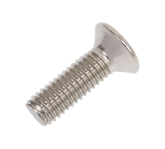 Изображение товара Винт с потайной головкой ВИРТУОЗ крестовой шлиц 4x45 мм, DIN 965, нержавеющая сталь А2, 8 шт. 44789