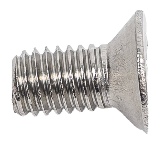 Изображение товара Винт с потайной головкой ВИРТУОЗ крестовой шлиц 5x10 мм, DIN 965, нержавеющая сталь А2, 8 шт. 44796