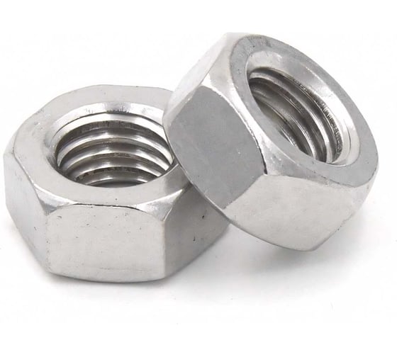 Изображение товара Шестигранная гайка ВИРТУОЗ m2,5, DIN 934, нерж. сталь А2, 20 шт. 44642