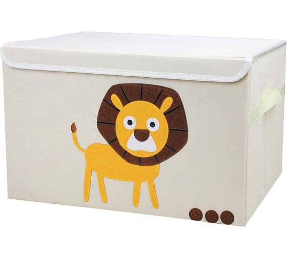 Изображение товара Короб для хранения с крышкой HANDY HOME лев, 380х260х260 ES-05