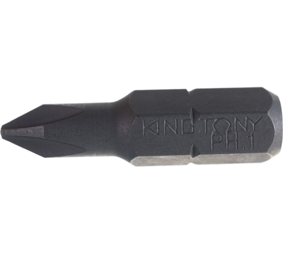 Изображение товара Вставка бита торцевая 1/4", Phillips, PH1, L = 25 мм KING TONY 102501P