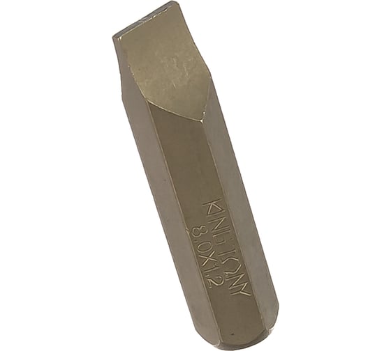 Изображение товара Вставка бита торцевая 5/16", Slotted, 8х1.2 мм, L = 36 мм KING TONY 183608S