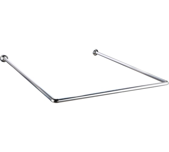 Изображение товара Угловой карниз РМС КУХ-90 хром (90x90x90) РМС КУХ-90