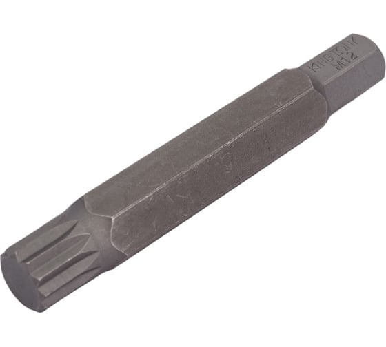 Изображение товара Вставка бита торцевая 10 мм, SPLINE, М12, L = 80 мм KING TONY 168012M