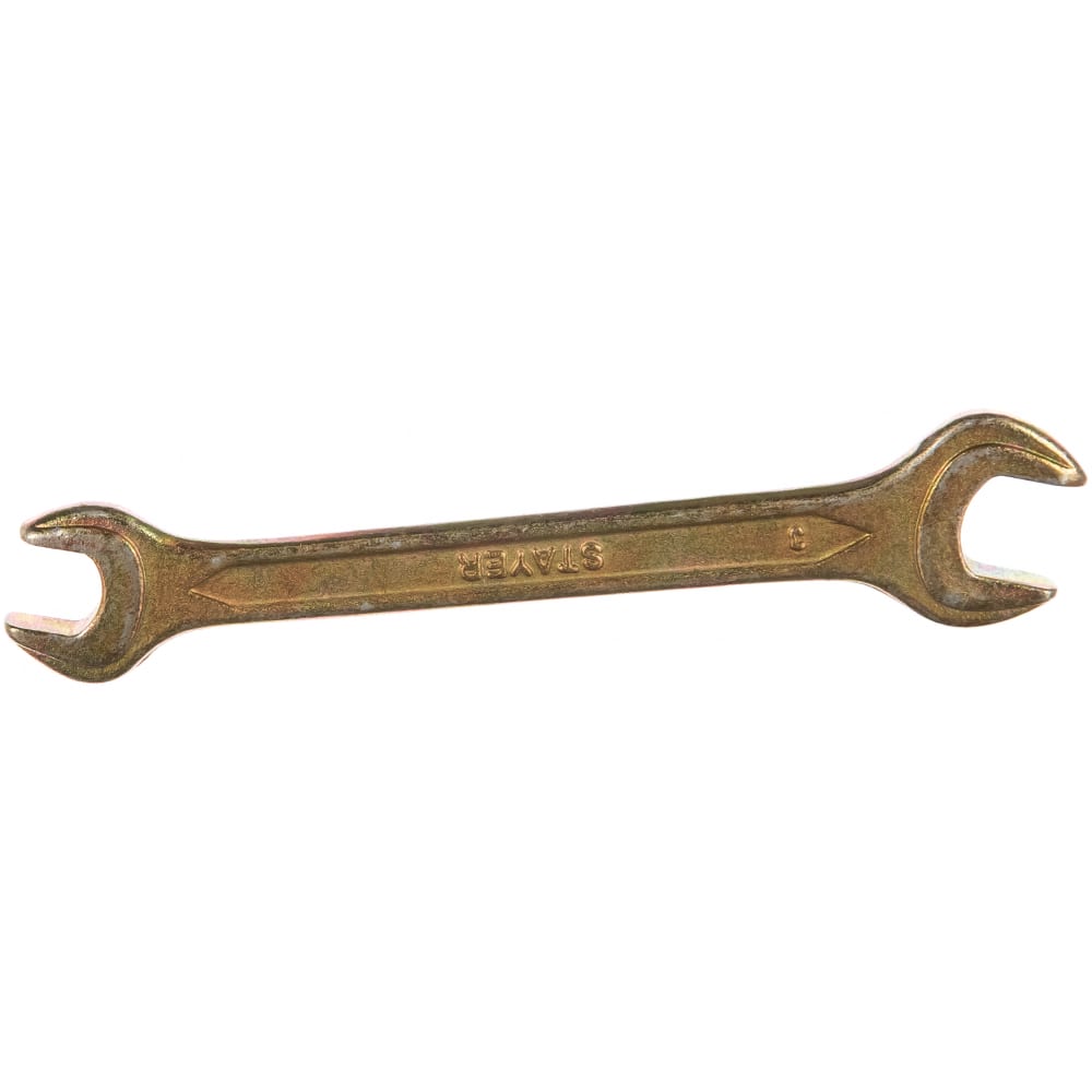 Гаечный рожковый ключ STAYER накидной ключ stayer
