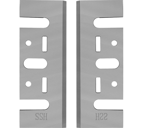 Изображение товара Ножи для электрорубанка односторонние 2 шт, 82x29x3 мм vertextools 82-29-3