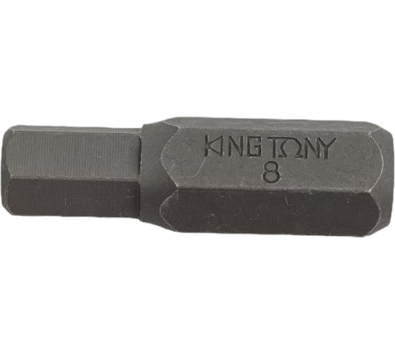 Изображение товара Вставка бита торцевая 10 мм, HEX, 8 мм, L = 36 мм KING TONY 163608H