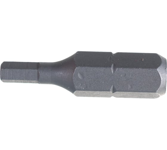 Изображение товара Вставка бита торцевая 1/4", HEX, 3 мм, L = 25 мм KING TONY 102503H