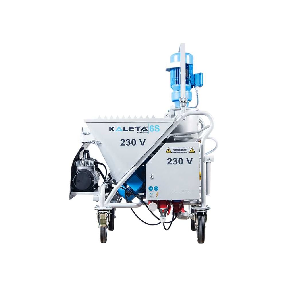 Изображение товара Штукатурный агрегат KALETA K6S/230 - мощная мобильная подача 5500 Вт