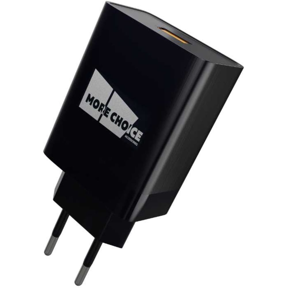 Сзу для micro USB More Choice сетевое зу morechoice 1usb 3 0a qc3 0 для micro usb быстрая зарядка nc52qcm black