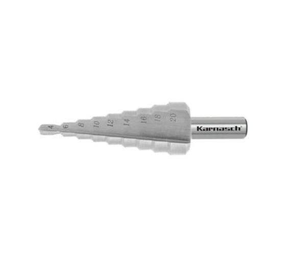 Изображение товара Сверло ступенчатое 4-20 мм Karnasch 21.3031