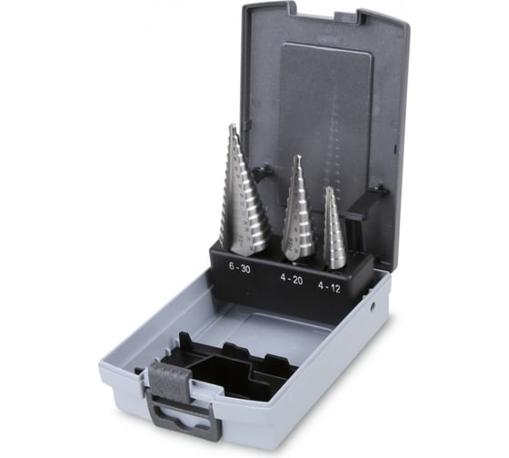 Изображение товара Набор ступенчатых сверл HSS-XE, 3 шт Karnasch 21.3082