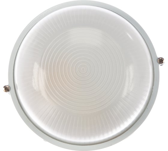 Изображение товара Влагозащищенный светильник Navigator 94 802 NBL-R1-60-E27/WH НПБ 1301 белый круг 60Вт IP54 94802