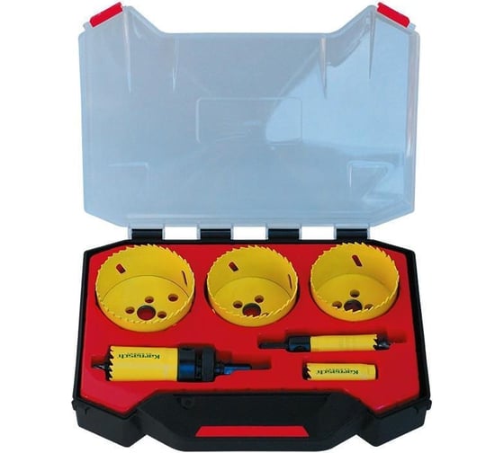 Изображение товара Набор коронок биметаллических 6 шт Karnasch 20.1513