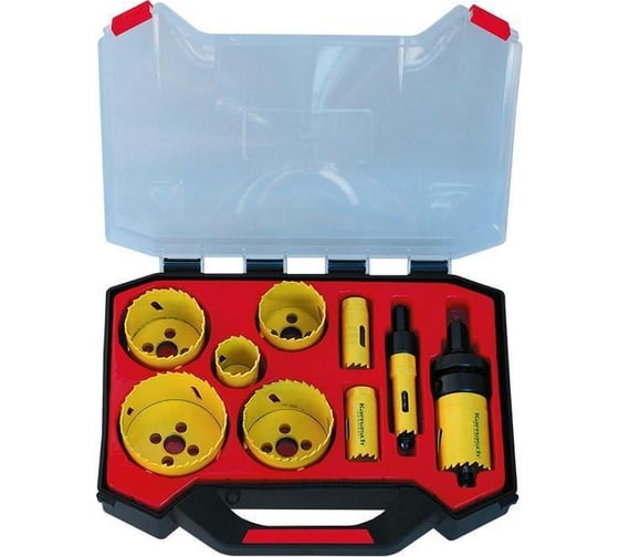 Изображение товара Набор коронок биметаллических 9 шт Karnasch 20.1504