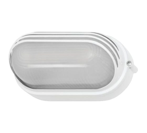 Изображение товара Влагозащищенный светильник Navigator 94 816 NBL-O3-60-E27/WH НПБ 1407 белый овал с ресничками 60Вт IP54 94816