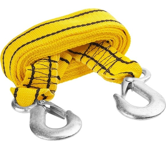 Изображение товара Буксировочный трос STAYER STANDARD 4 м, 2.5 т 61207-2.5