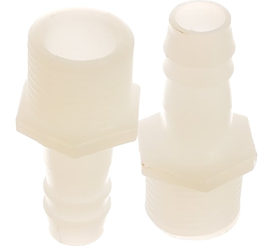 Изображение товара Штуцер для шланга 1/2" х 12 мм 2шт. QUATTRO ELEMENTI 771-879