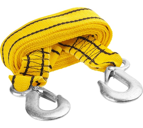 Изображение товара Буксировочный трос STAYER STANDARD 4 м, 3.5 т 61207-3.5