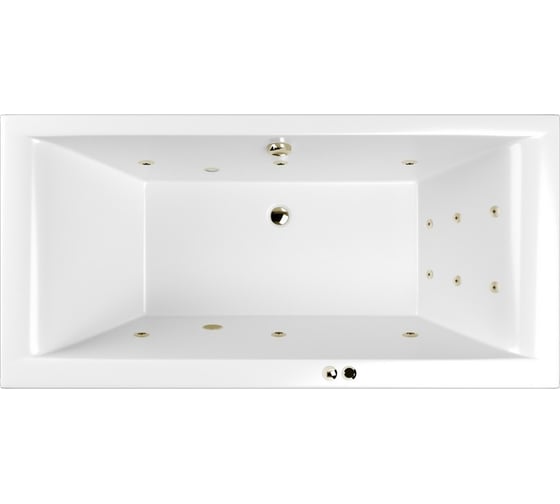 Изображение товара Ванна WHITECROSS Savia Duo 170x80 "LINE" (бронза) 0103.170080.100.LINE.BR