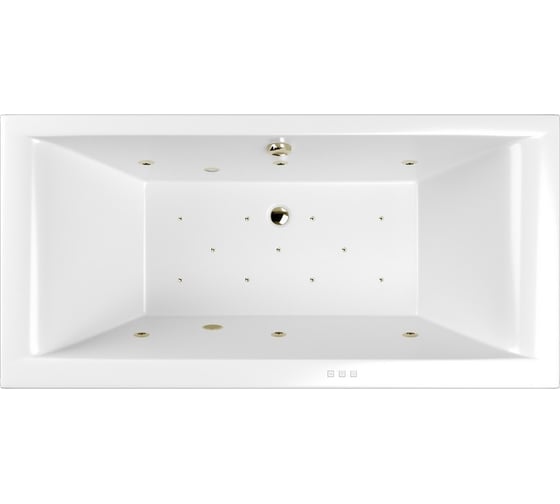 Изображение товара Ванна WHITECROSS Savia Duo 170x80 "RELAX" (бронза) 0103.170080.100.RELAX.BR