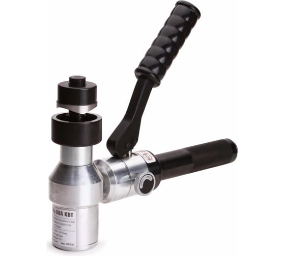 Изображение товара Гидравлический ручной угловой пресс для пробивки отверстий КВТ ПГРОу-60А 66535