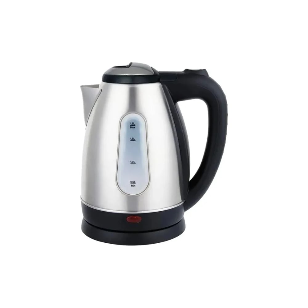 Электрический чайник Добрыня, цвет серебристый/черный DO- 1247 - фото 1