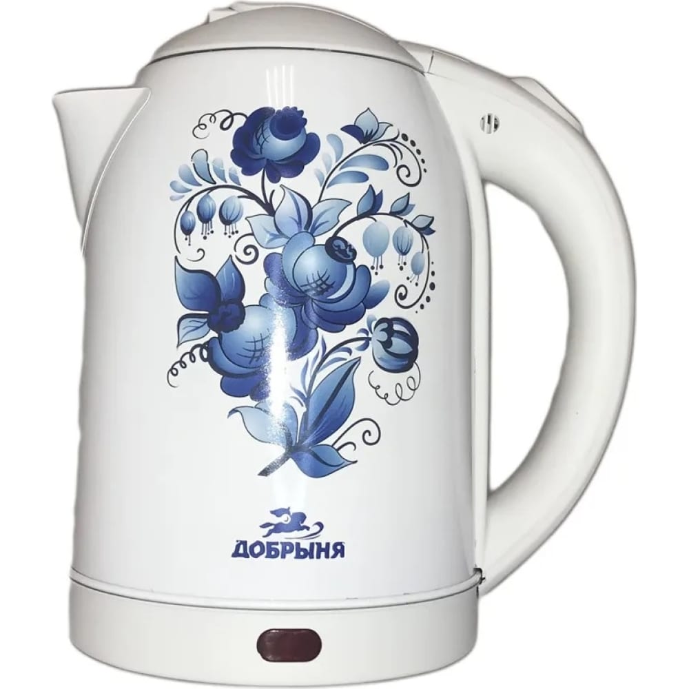 Электрический чайник Добрыня, цвет белый DO- 1214 - фото 1