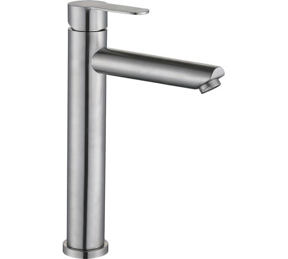 Изображение товара Смеситель для умывальника Frap 35к f10801-2 нержавеющая сталь 544073