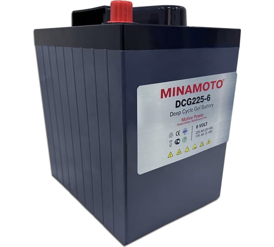 Изображение товара Тяговый моноблок MINAMOTO DCG225-6 (6В, 225Ач) гель 594000