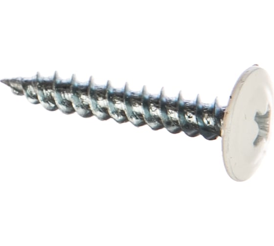 Изображение товара Саморезы с прессшайбой по листовому металлу до 0,9 мм Зубр RAL-9003, PH2 4,2х25 мм 400шт 300191-42-025-9003