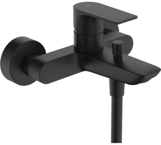 Изображение товара Смеситель для ванны Hansgrohe Rebris e матовый черный 72450670 00000122432