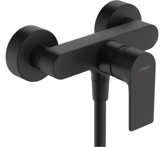 Изображение товара Смеситель для душа Hansgrohe Rebris e матовый черный 72650670 00000122421