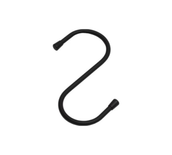 Изображение товара S-образный крюк DOMART 150х52хØ6 черный 4660046014636
