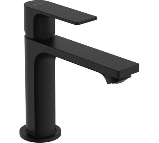 Изображение товара Смеситель для раковины Hansgrohe Rebris e 110 матовый черный 72557670 00000122406
