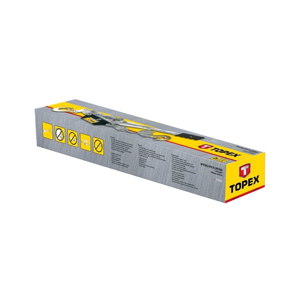Канатная лебедка TOPEX игрушка канатная конфета до 30 см до 55 г жёлтая