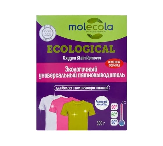 Изображение товара Универсальный пятновыводитель MOLECOLA 300 гр 4650128570709